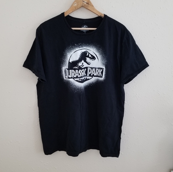 Jurassic Park Logo Graphic Tee - Picture 1 of 3